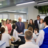 Торжественное открытие двух новых пространств в Кадровом центре «Работа России»
